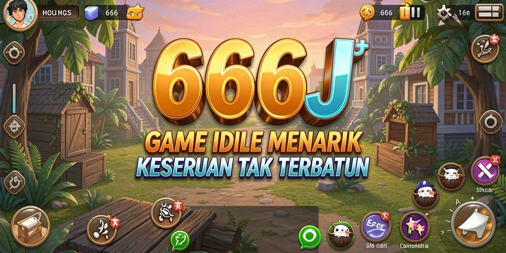 Screenshot gameplay 666J yang menampilkan aksi Idle yang menarik.