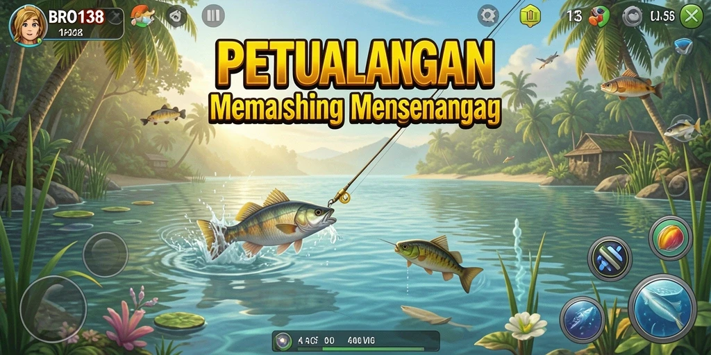Tangkapan ikan yang mengesankan dalam gameplay BRO138.