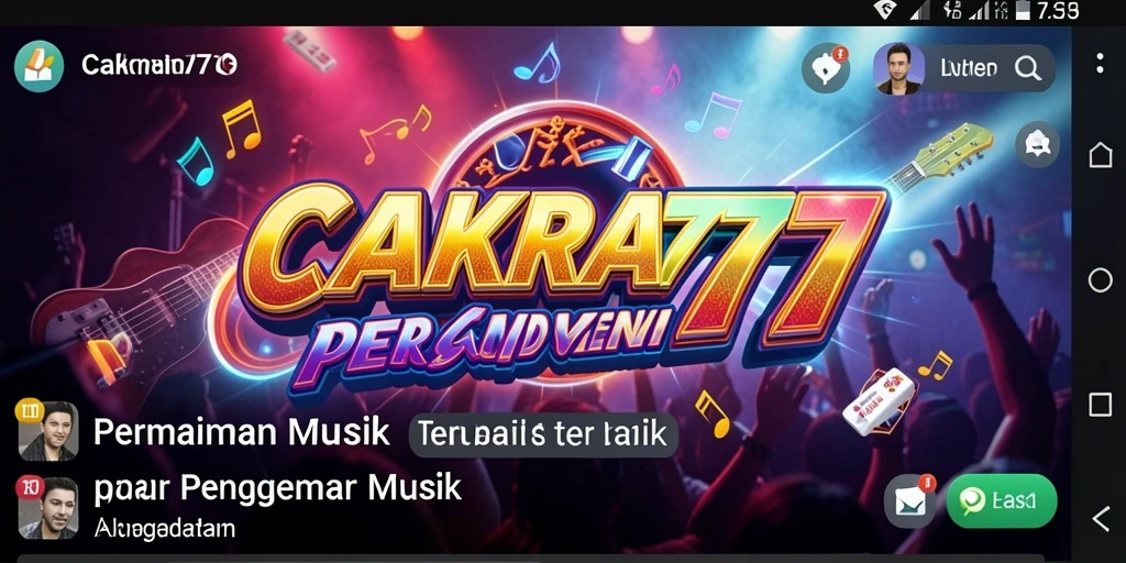 Tampilan gameplay CAKRA777 yang penuh semangat dan interaktif.