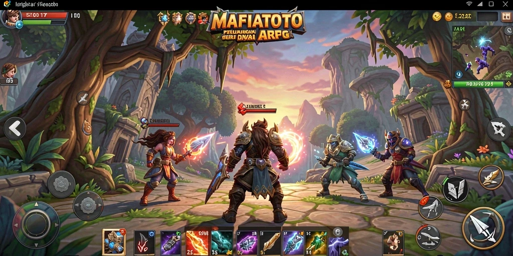 Gameplay MAFIATOTO yang intens dan mengasyikkan dalam dunia ARPG.