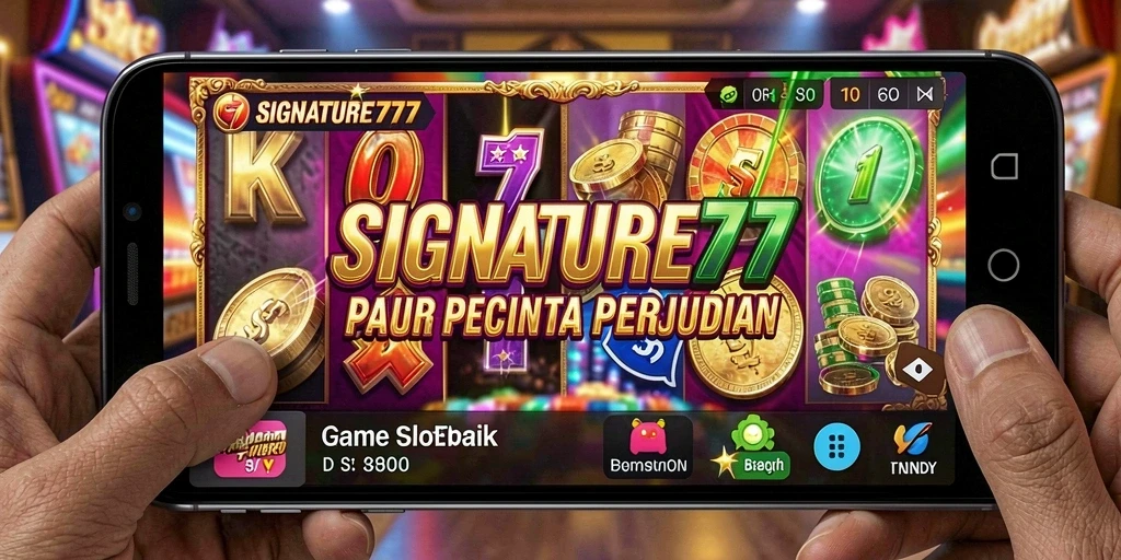 Tampilkan gameplay menarik dari SIGNATURE77 dengan tema Slot yang seru.
